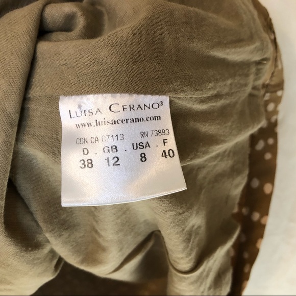 Luisa Cerano skirt suit matching top - Picture 8 of 8